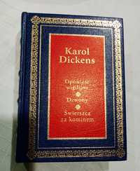 Karol Dickens Opowieść wigilijna Dzwony Świerszcz za kominem