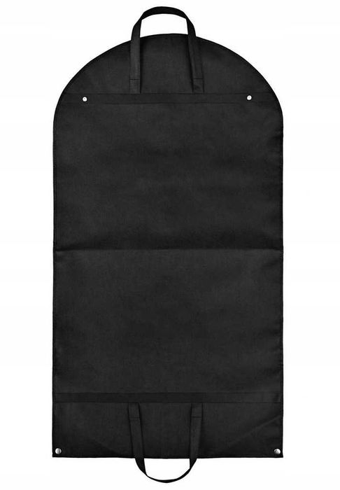 Pokrowiec na garnitur płaszcz, ubrania, koszule czarny zestaw 2 szt