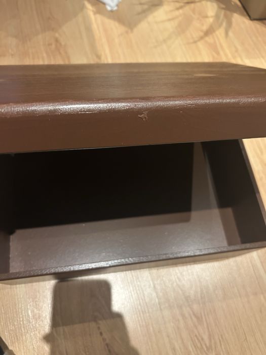 Duże pudełko drewniane 29x39x12,5 cm