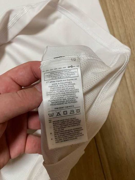 Męska biała koszulka sportowa Adidas