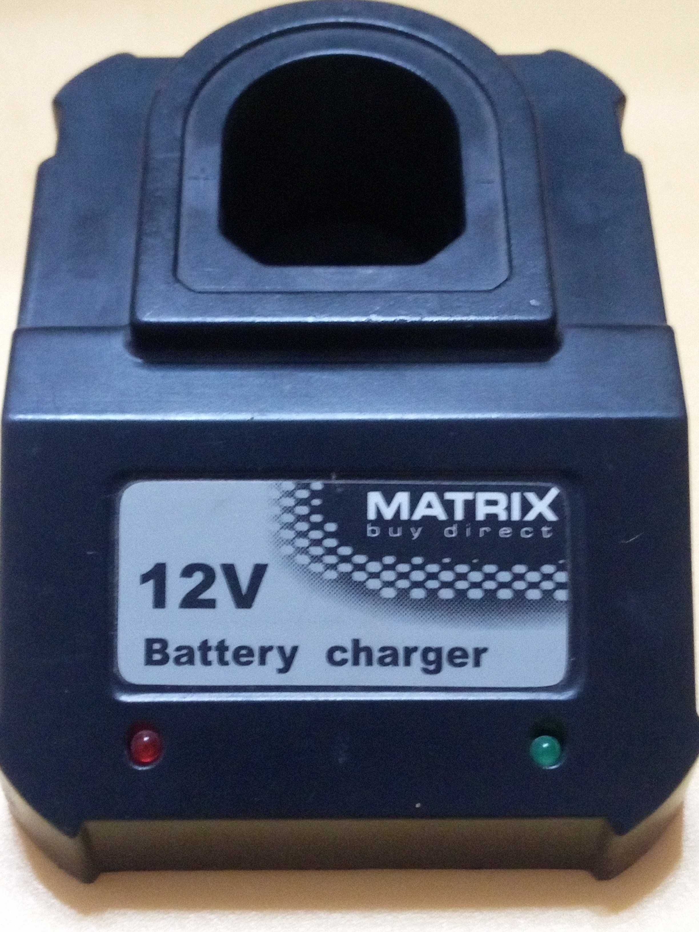 Зарядное устройство Matrix для шуруповерта на 12v