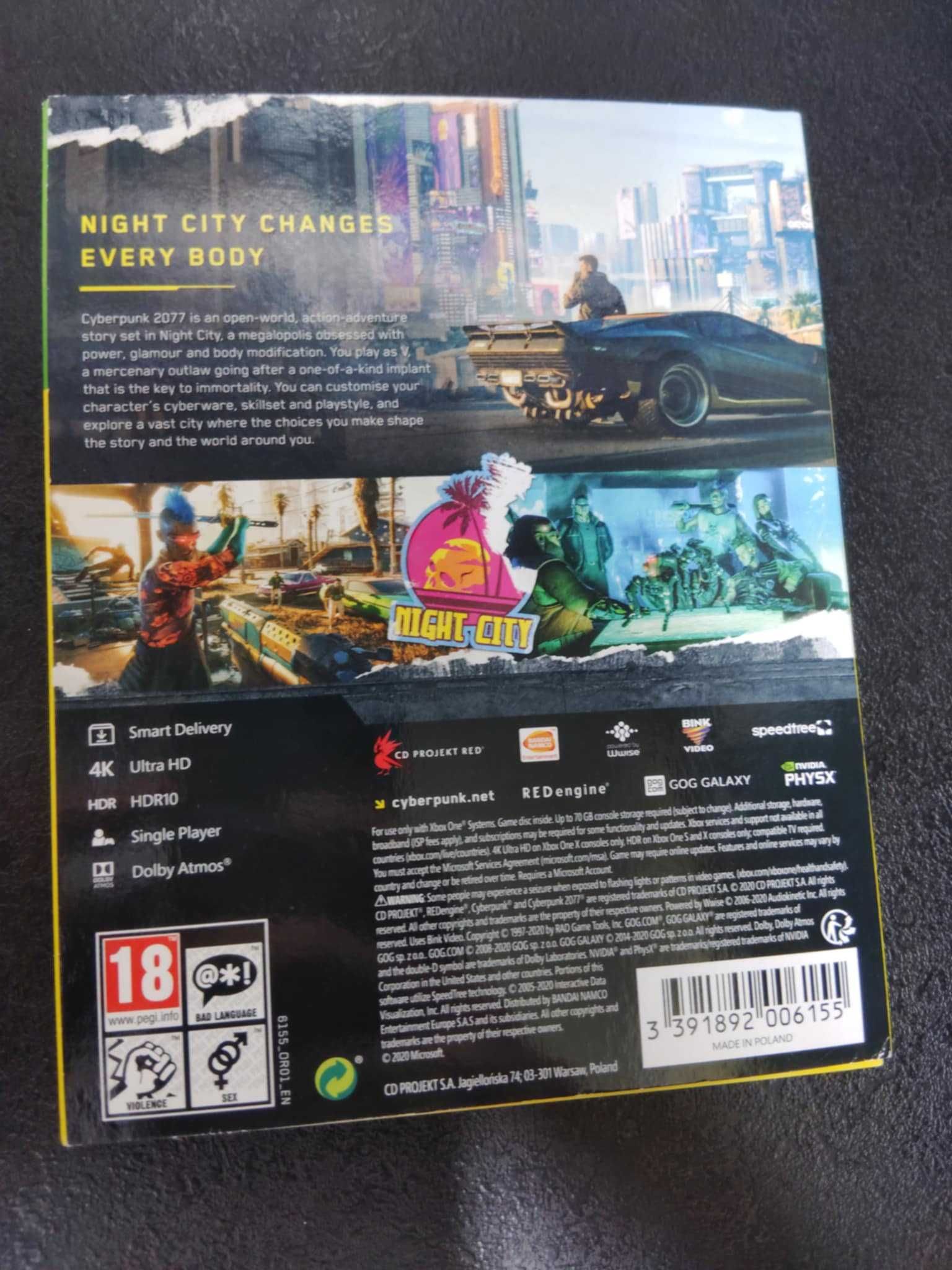 Cyberpunk 2077 Xbox One mówią po Polsku w grze