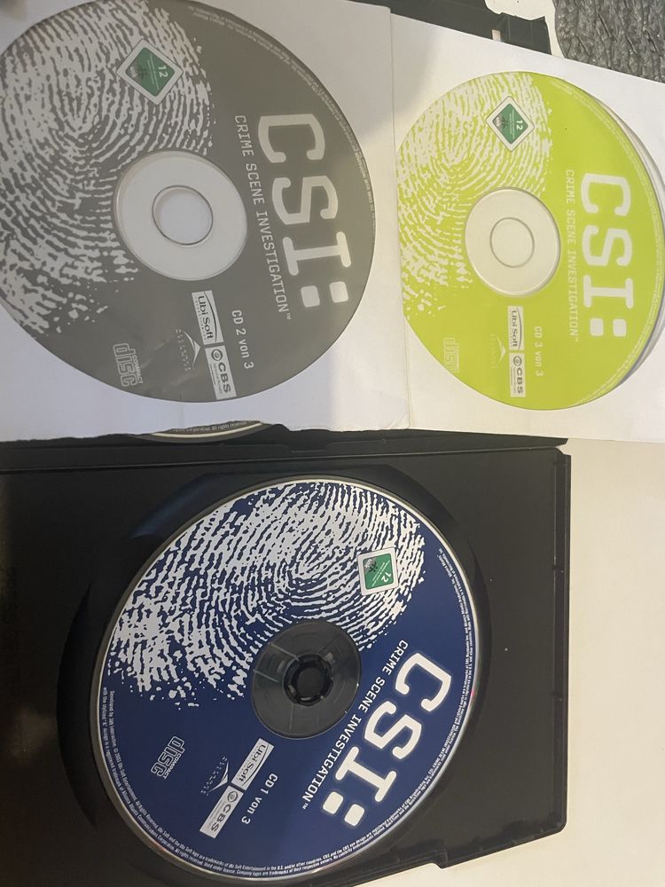 Gra PC CSI wersja niemiecka