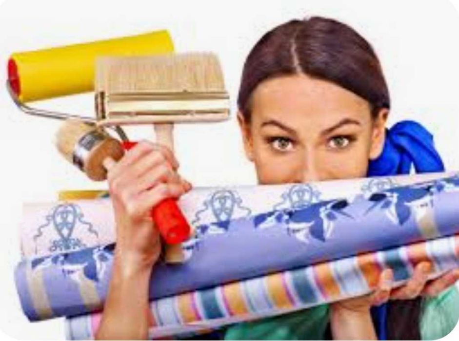 Шпаклёвка стен поклейка обоев  штукатурка шелк откосы Днепр