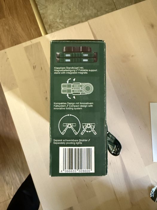 Reflektor parkside led lampa