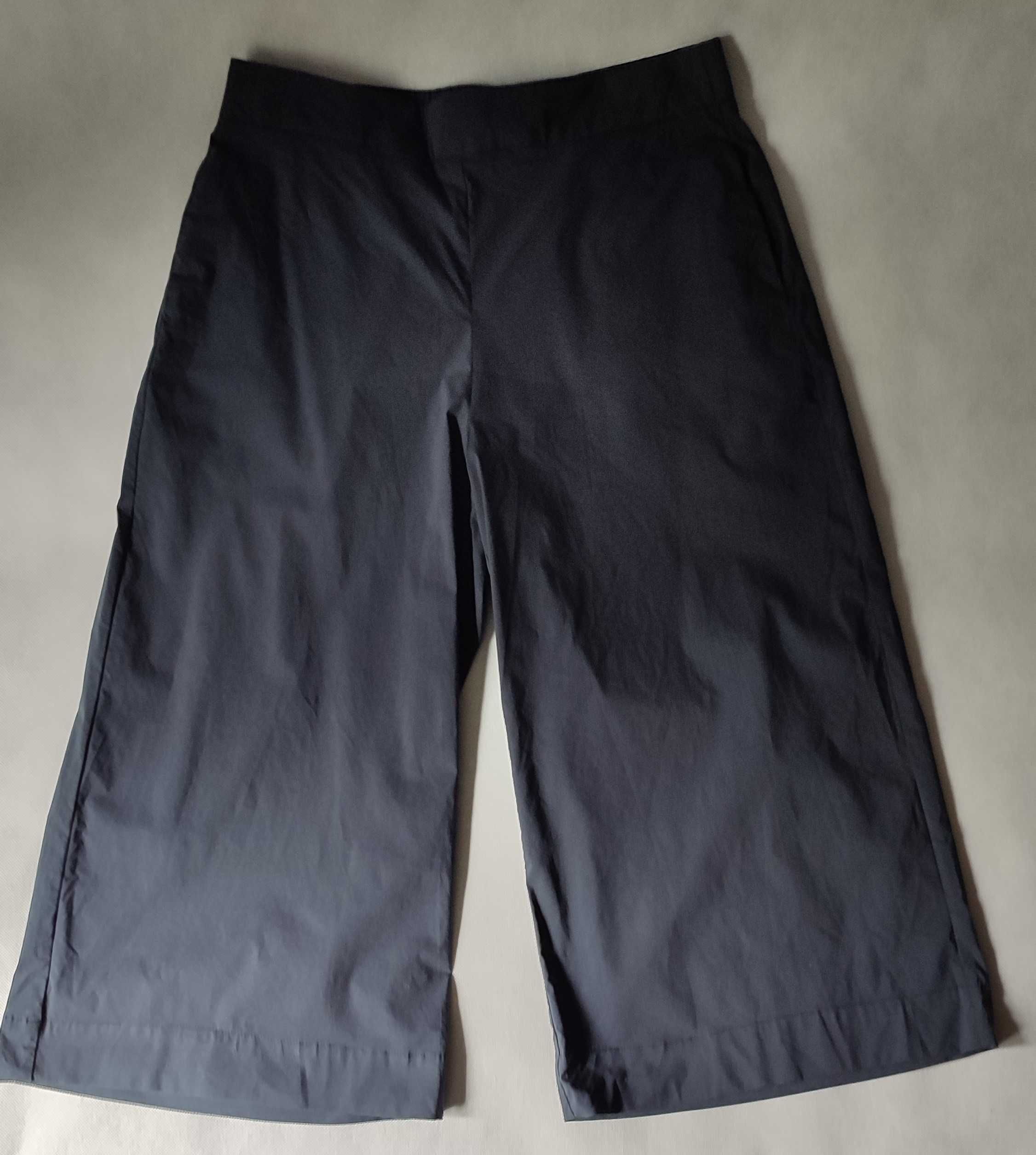 Spodenki damskie rybaczki spódnico-spodnie szerokie plus size 44