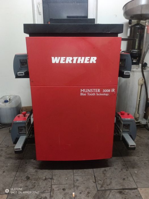 Geometria zbieżność werther munster 3008 bt