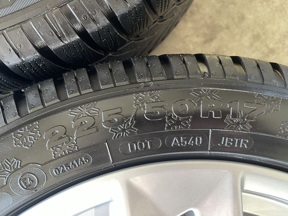 Koła Felgi Opony Audi A4 A5 A6 B7 B8 B9 225/50R17 Dunlop Oryginalne