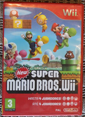 Jogo New Super Mario Bros Wii - Nintendo Wii