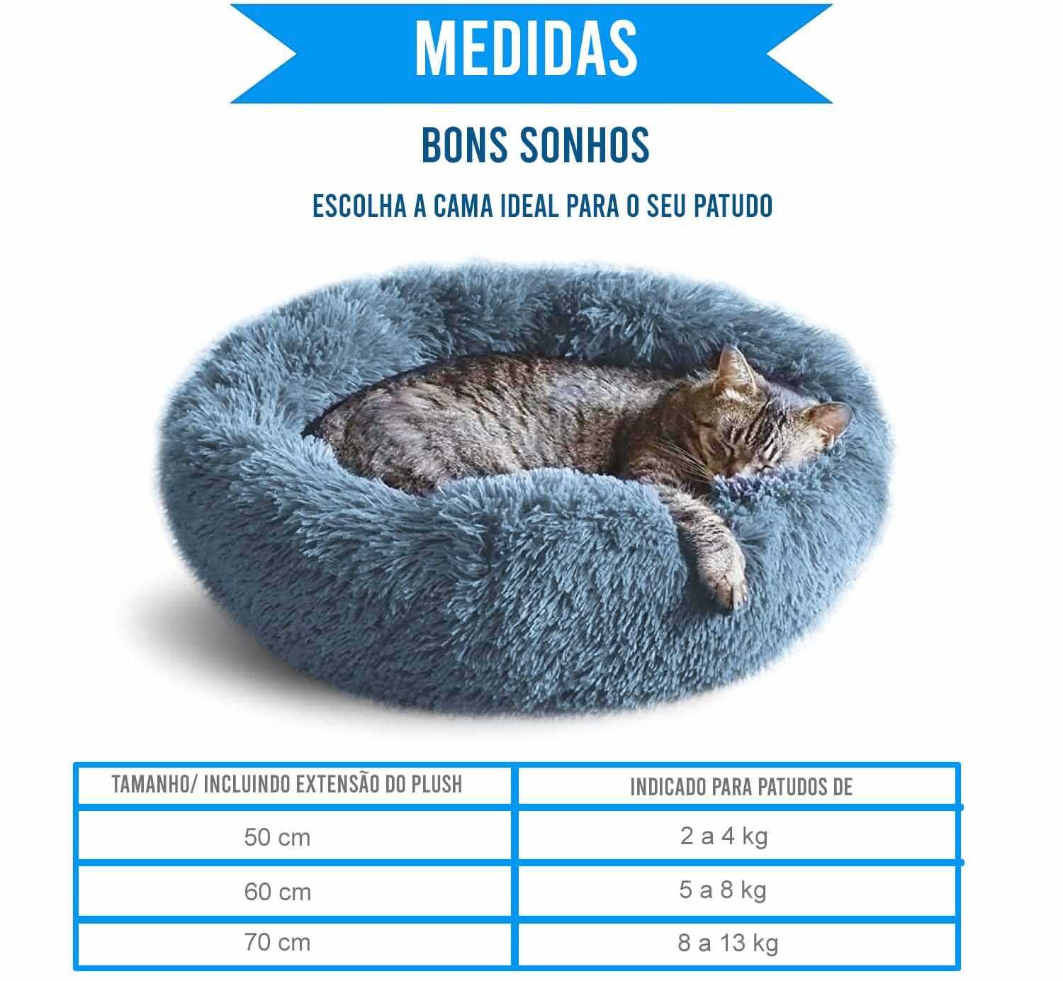 Cama Macia - Cães e Gatos - S, M ou L