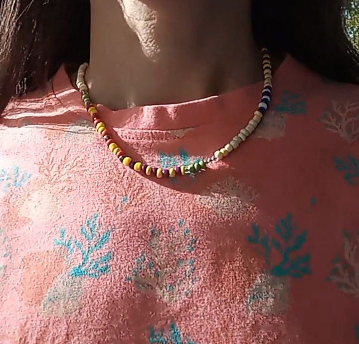 Намисто з бісеру" Сонячний настрій"