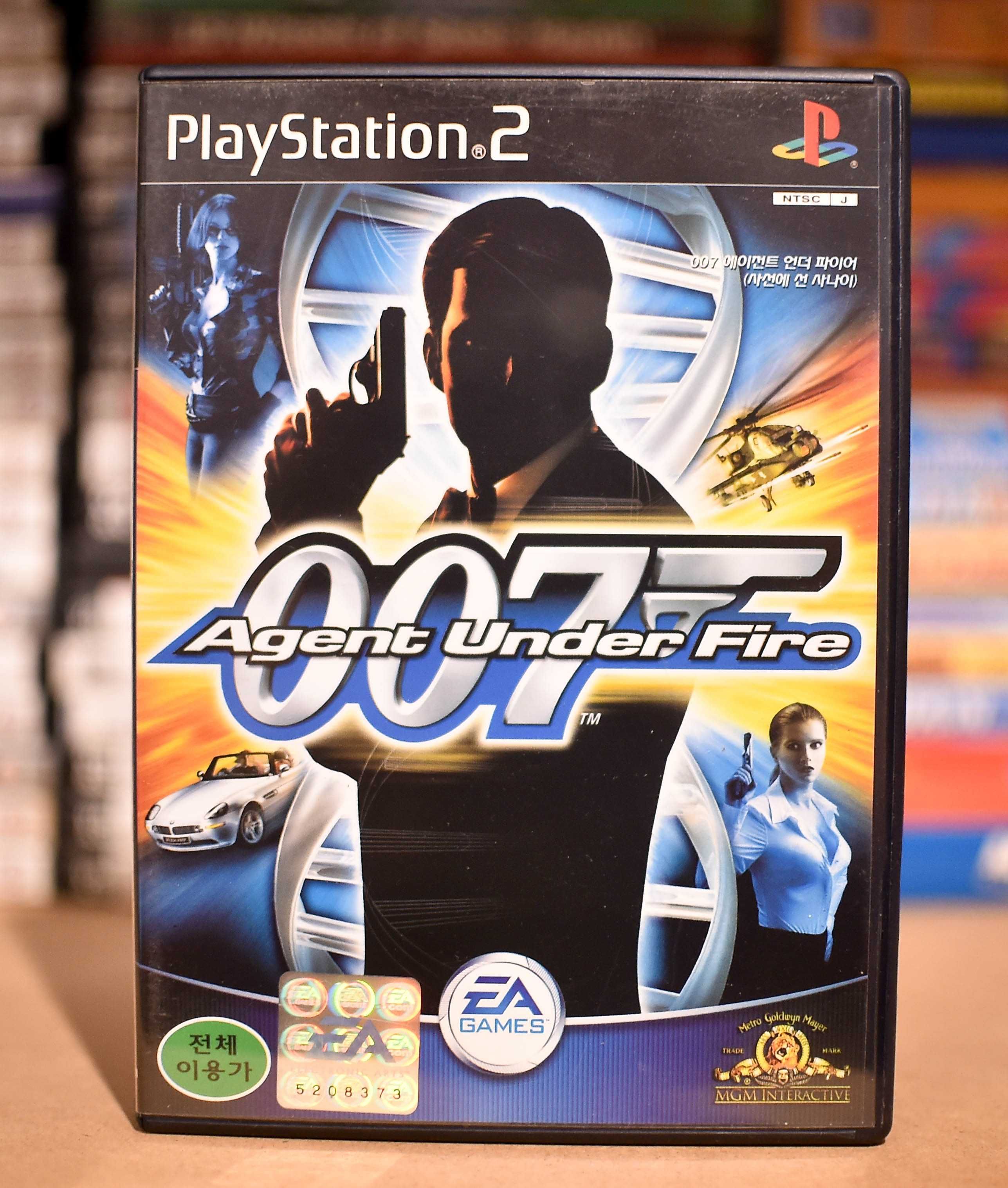 PS2 JPN # James bond 007 Agent Under Fire NTSC-J