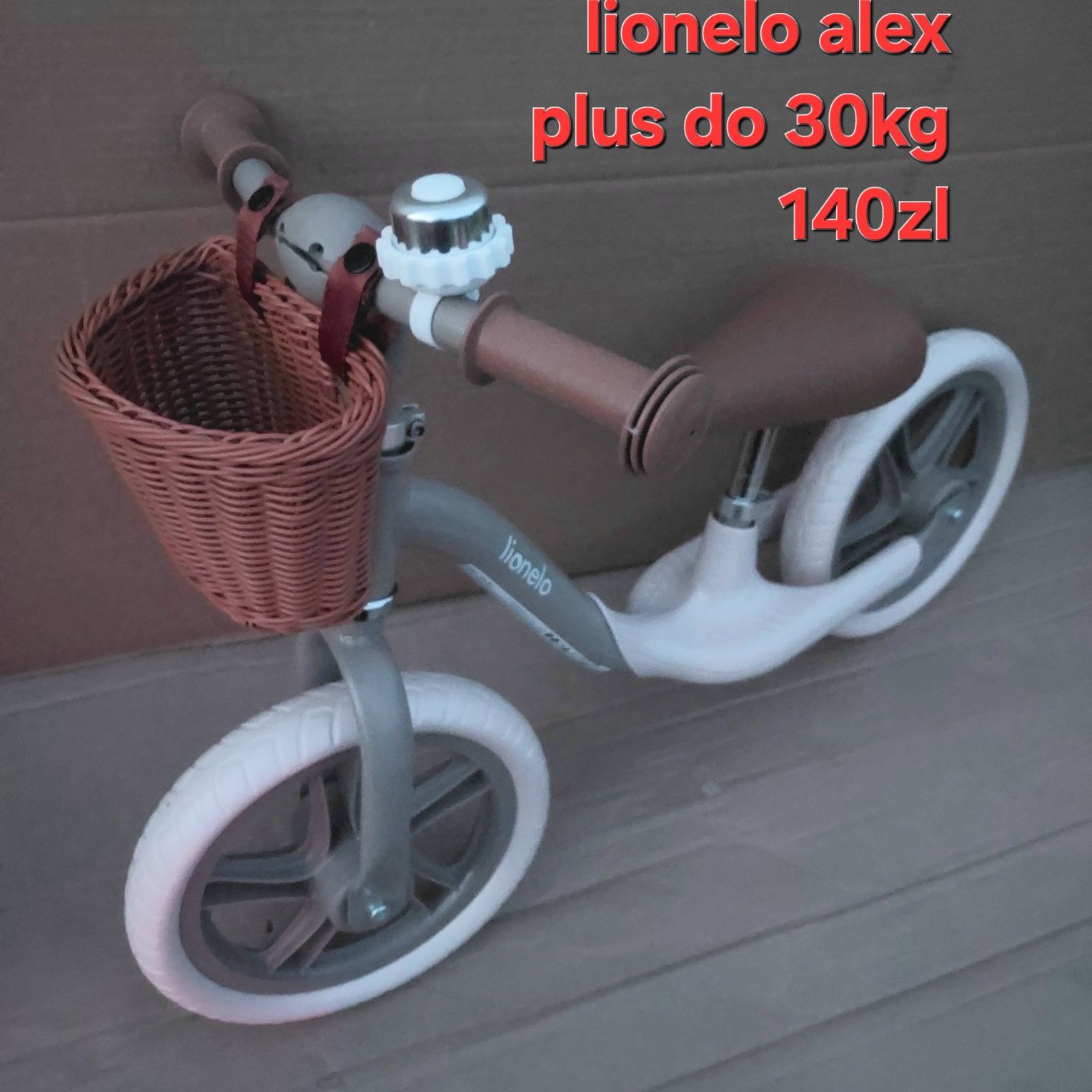 Rowerek biegowy Lionelo Alex