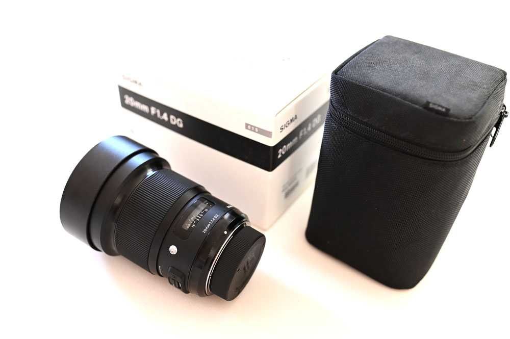Sigma Art 20mm f 1.4 - Nikon - obiektyw