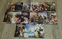 Attack on Titan tomy 8-22 Angielskie