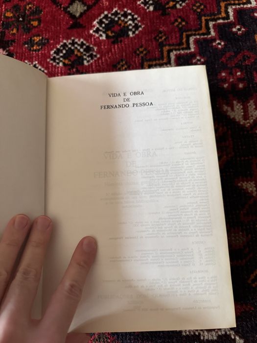 Lote de 2 livros Fernando Pessoa