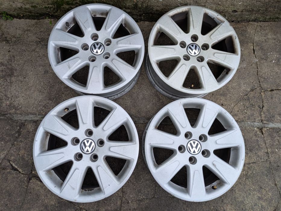 Felgi aluminiowe 16 volkswagen 5x112 7J ET 45 passat b6
