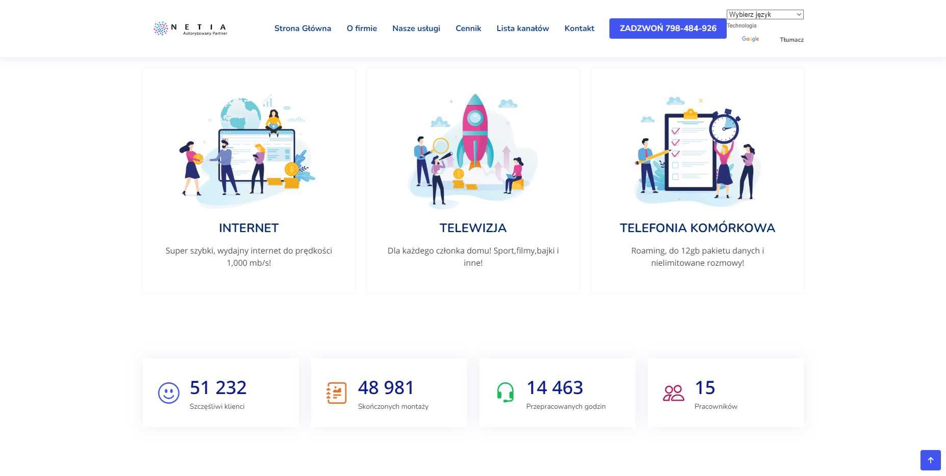 Strony internetowe / grafika / pozycjonowanie stron