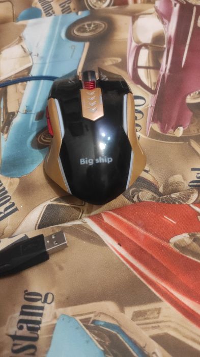 Игровая мышка Platoon PL-1624.  Состояние