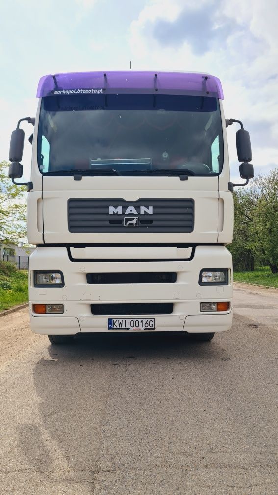 Man Tga plus naczepa schmitz  525000km export oryginał