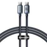 Kabel Baseus Cajy000601 Usb-C - Usb-C Pd 100W 5A 480Mb/S 1,2M - Czarny