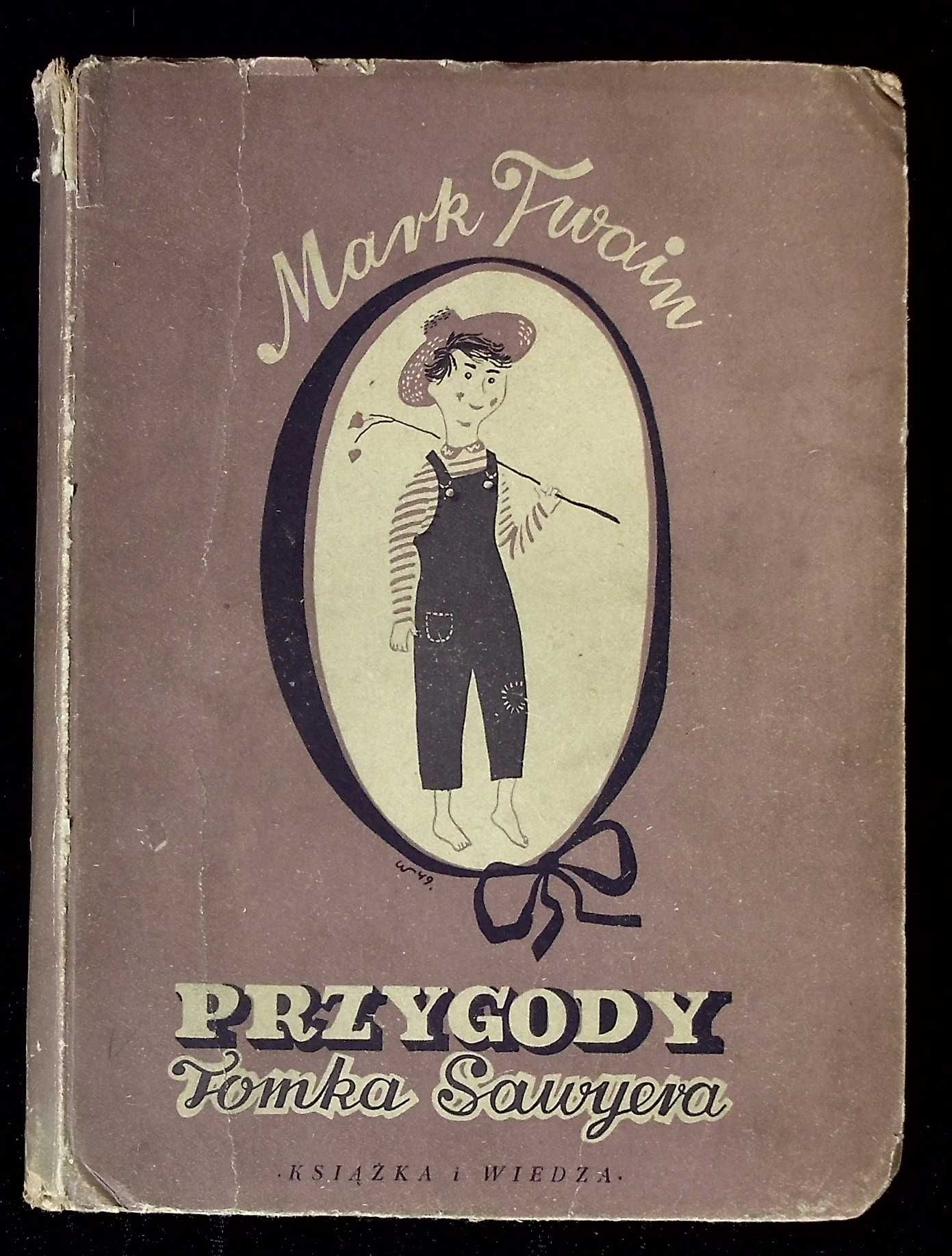 Twain Mark - Przygody Tomka Sawyera --- 1949 r