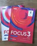 Podręcznik do języka angielskiego Focus 3 + zeszyt ćwiczeń.