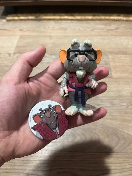 Колекційна фігурка фанко поп криса сплінтер черепашки ніндзя funko pop