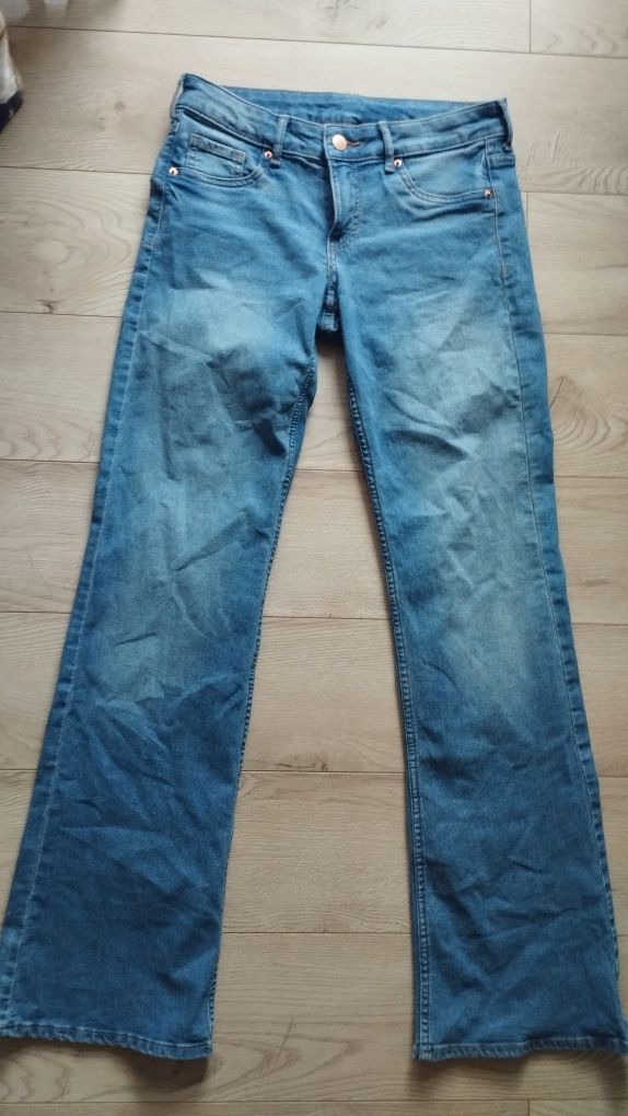 Spodnie jeansy H&M rozm. M jak nowe