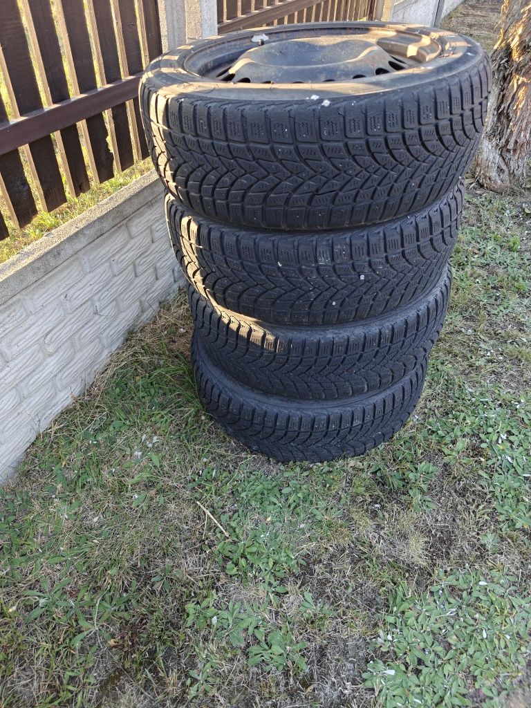 Koła stalowe opony zimowe 185/55/15 Opel Corsa 4x100