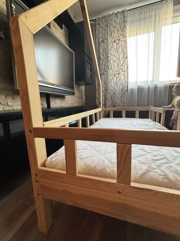 Łóżko łóżeczko dziecięce dla dziecka 140x70 stan idealny!
