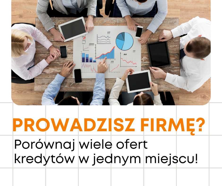 Kredyty dla firm; banki parabanki, prywatni inwestorzy.