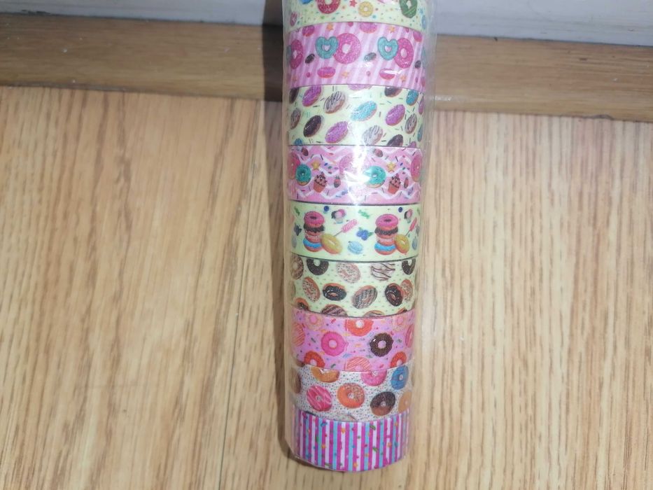 Pack 12 Rolos Washi Tape