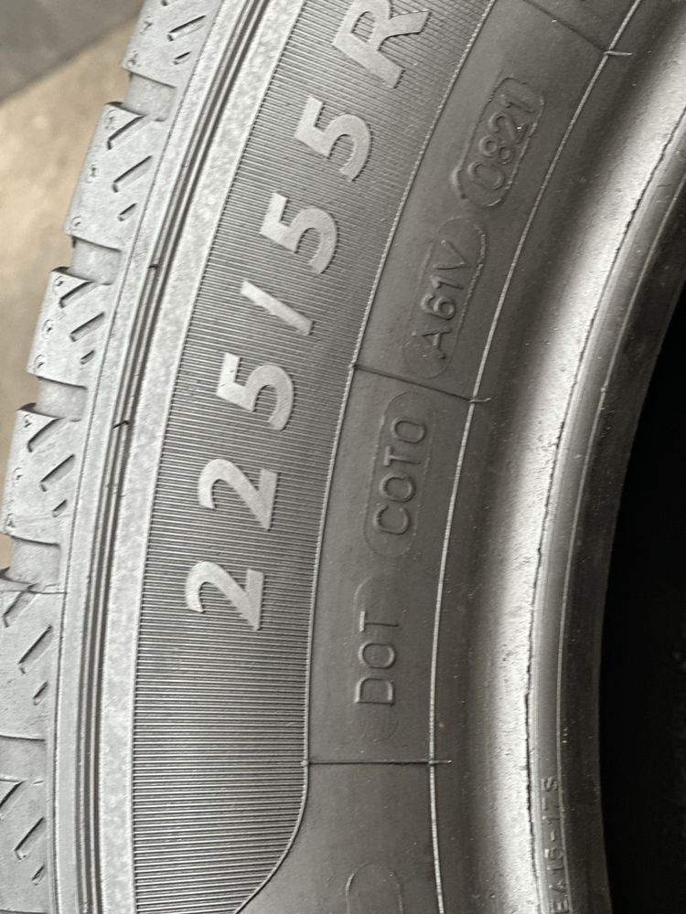 Топова шина‼️ Dunlop Econodrive 107H 225/55 r17 7мм 2022рік