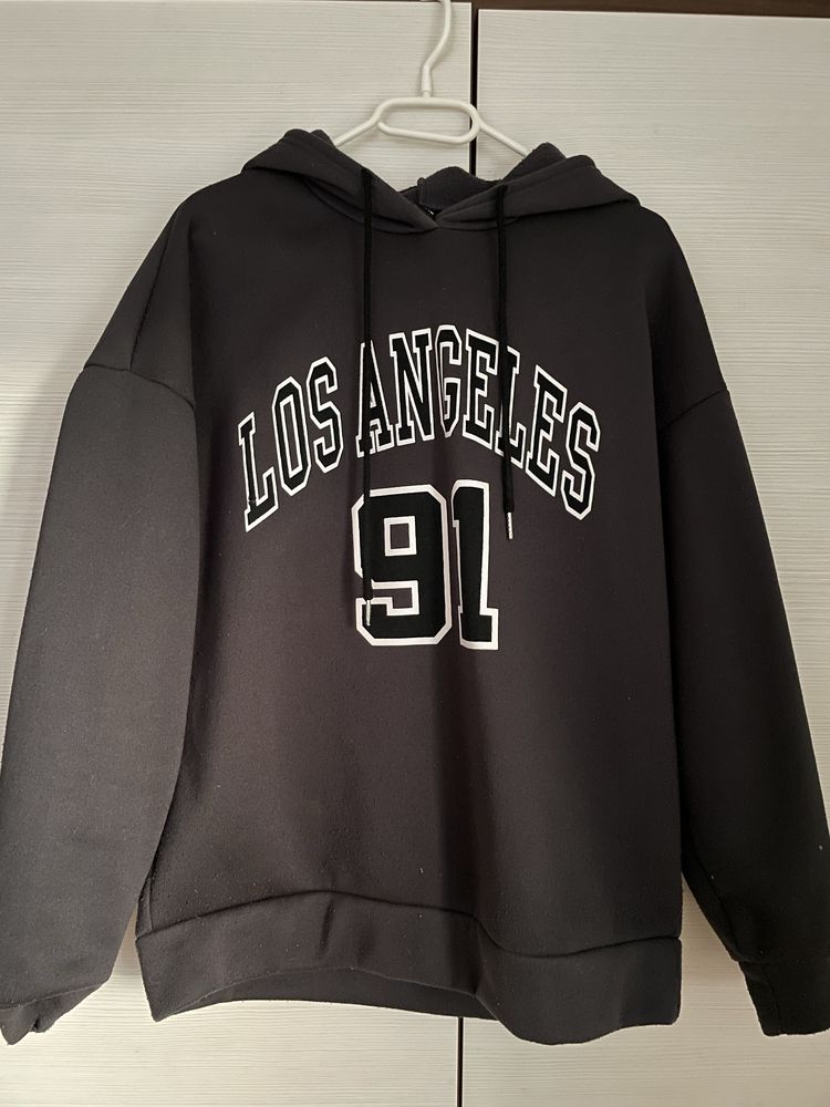 Bluza Szara z napisem