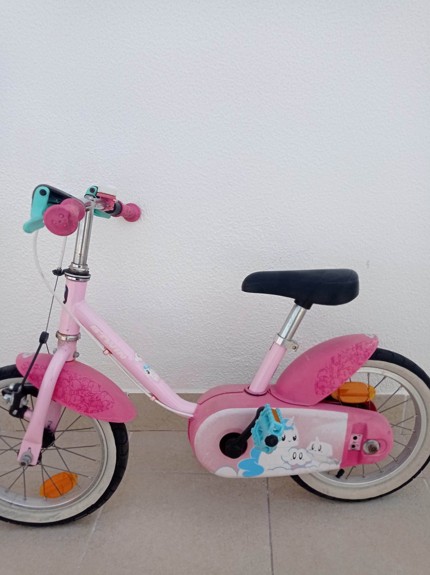 Bicicleta infantil menina