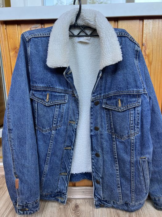 Bershka джинсовка з хутром