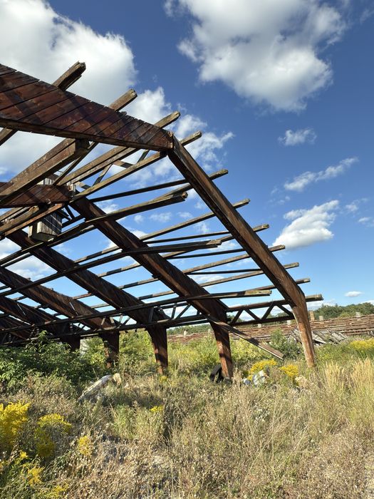 Konstrukcja Hali drewniana