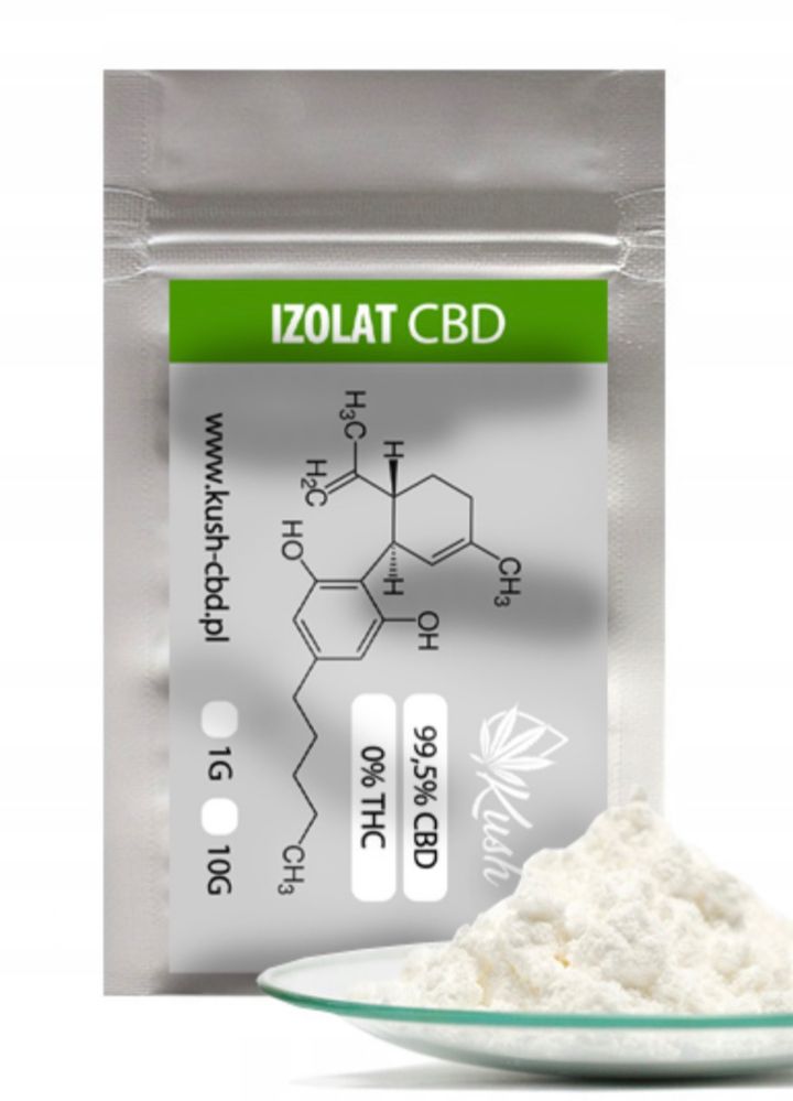Ізолят КБД CBD Польща 10 грам