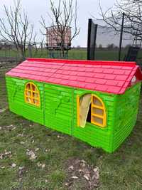дитячий ігровий  будинок з шторками" 256*129*120 см долоні toys
