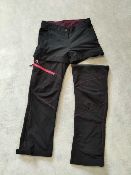 Spodnie spodenki trekkingowe Quechua roz. 122 - 128 na 7 - 8 lat