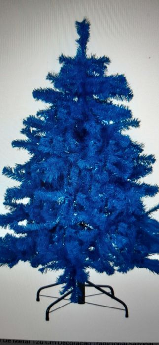 Árvore de natal azul 180cm
