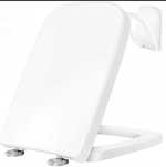 Deska sedesowa KESSER K-WC-1538E biała | duroplast | wolnoopadająca