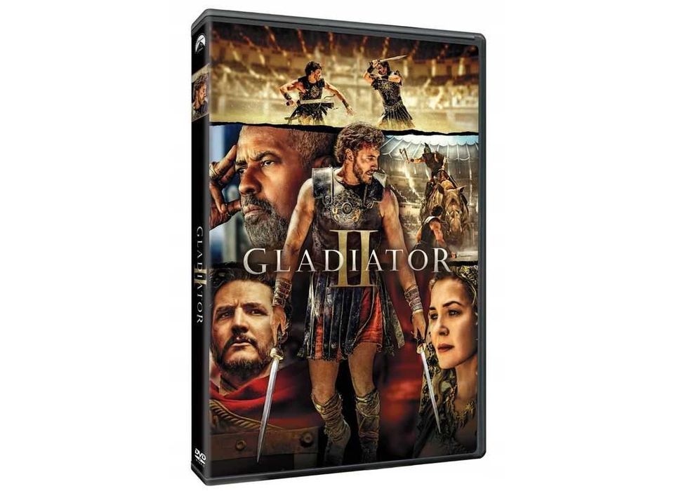 Film GLADIATOR 2 II DVD | Nowy | Folia | Lektor PL | Oryginalny