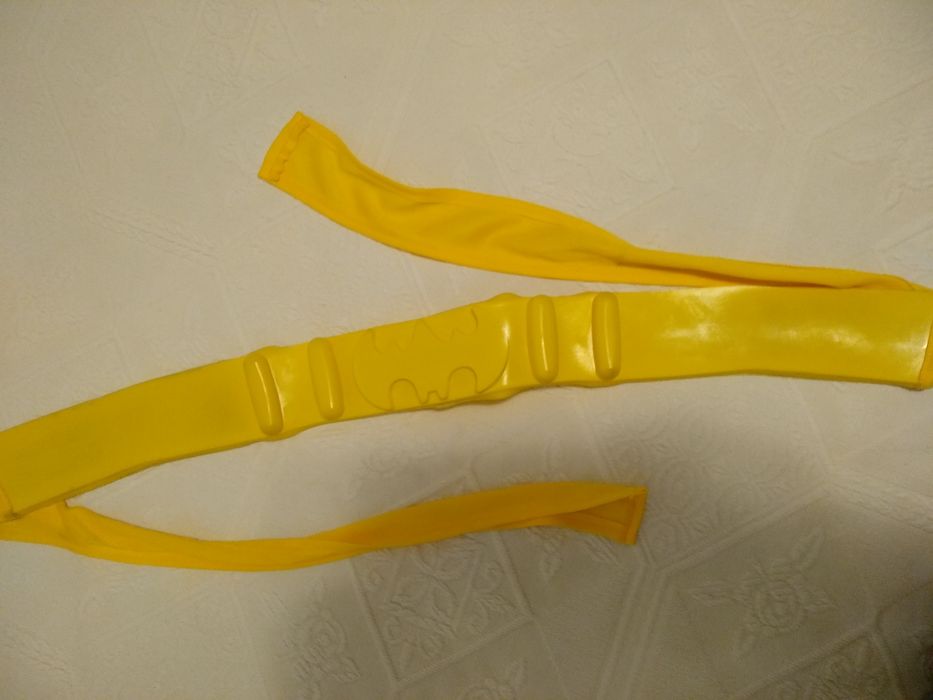 Vestido Batgirl , capa, cinto e botas