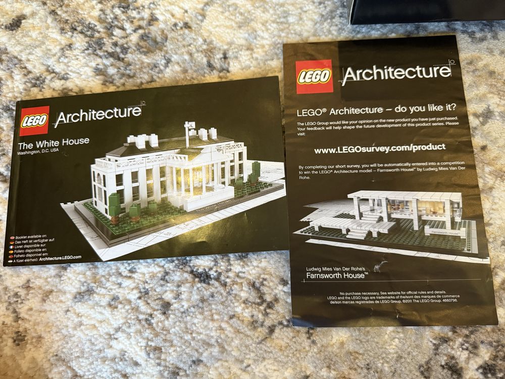 Lego Casa Branca 21006 ( Raro Descontinuado )