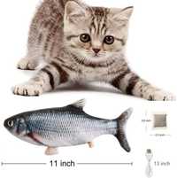 Vários peixes interativos brinquedo para gatos com MOVIMENTO - NOVO