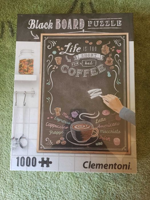 Clementoni Black Board Puzzle 1000 nowe