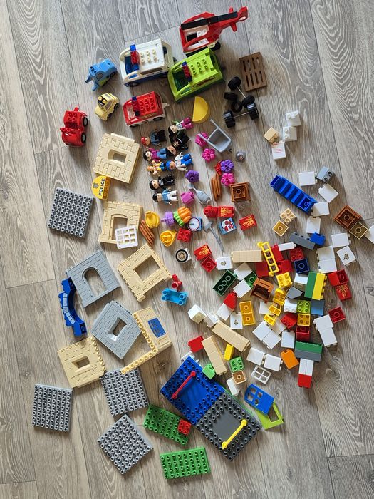 Конструктор JDLT 3 набори крупний, аналог Lego Duplo