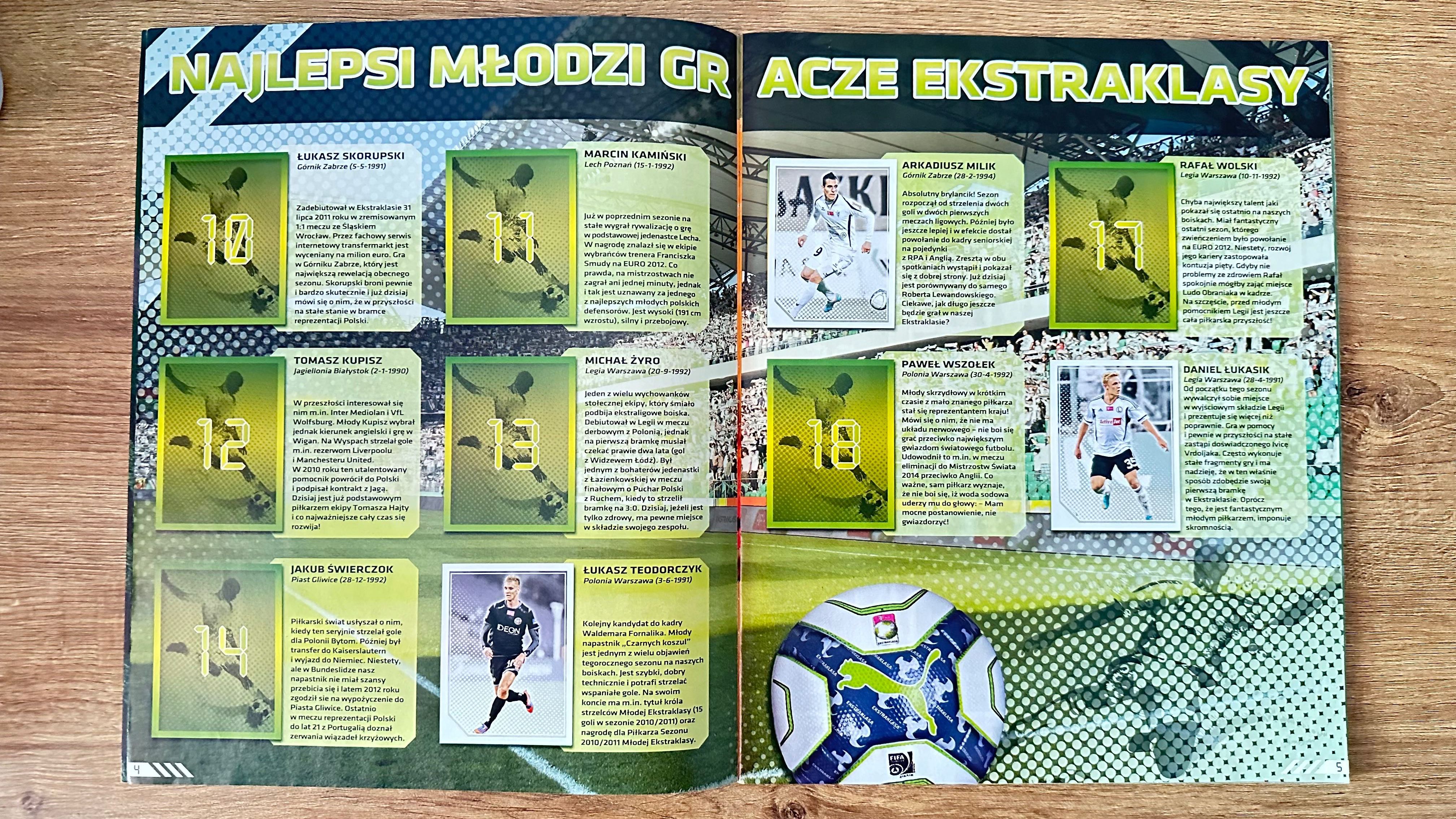 T-Mobile Ekstraklasa 2013 album do wyklejania PANINI [naklejek 93/340]